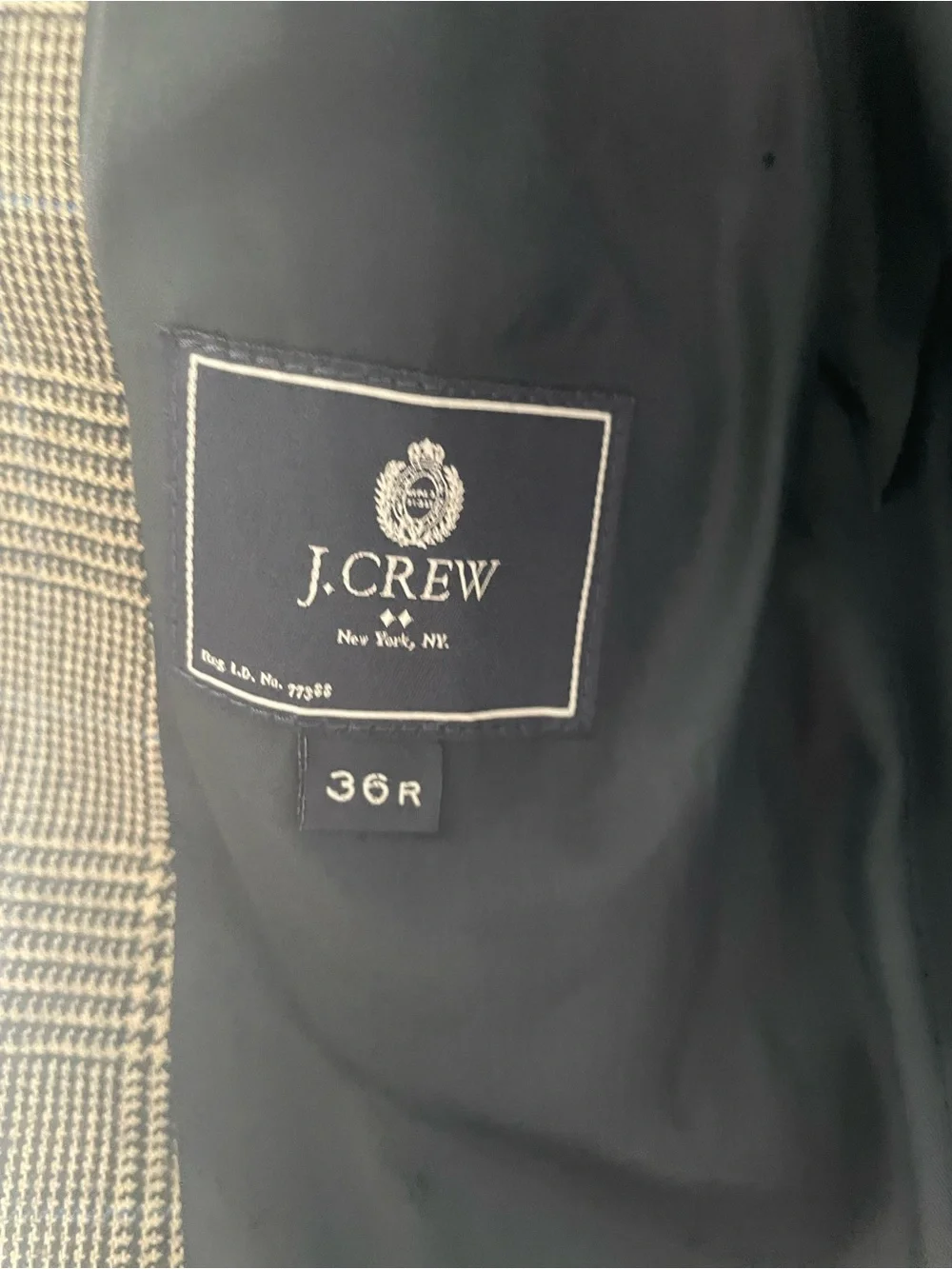 J. Crew Thompson Suit